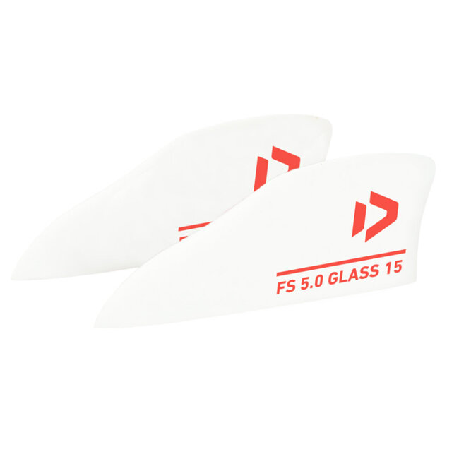 Duotone - Finbox Glass 15 - 2 stk FS 5.0 - White