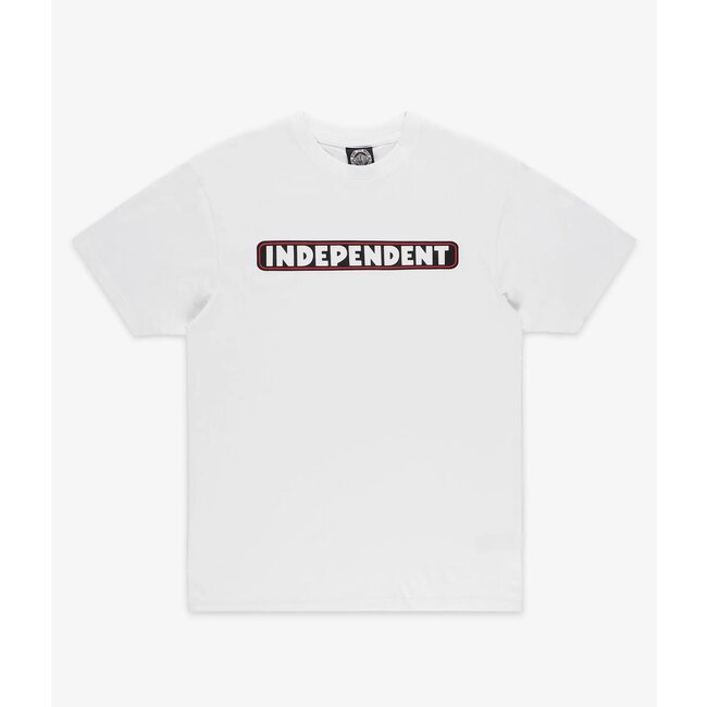 Independent - Bar Logo Tee - White