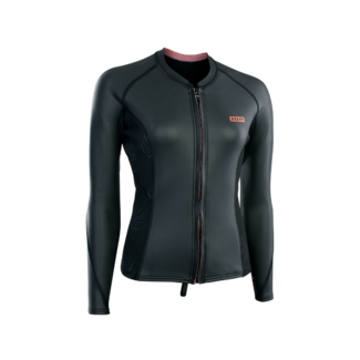 Ion Wetsuits Neo Zip Top 2/1 LS Skin Women - Black