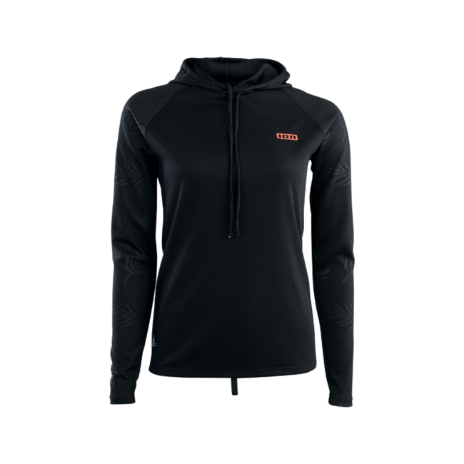 Wetshirt Hood LS Womens - Black