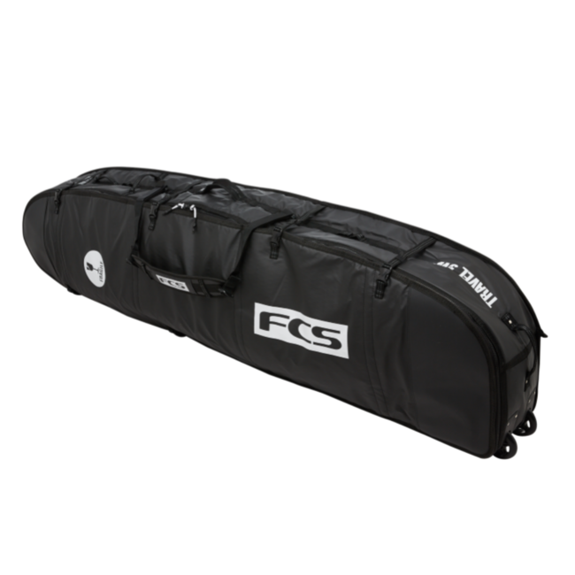 FCS - Travel 3 Wheelie Fun Board - Black/Grey - Boardbag