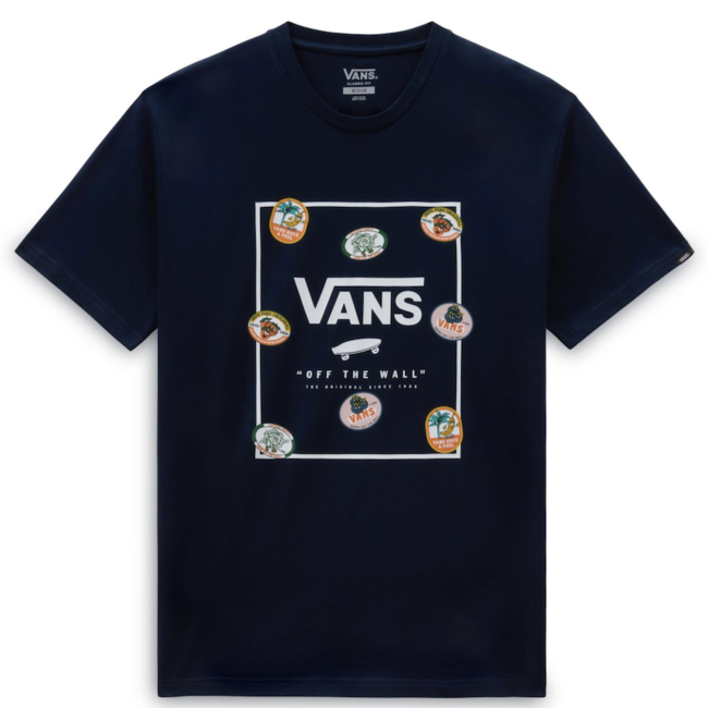 Vans - Classic Print Box - Navy White