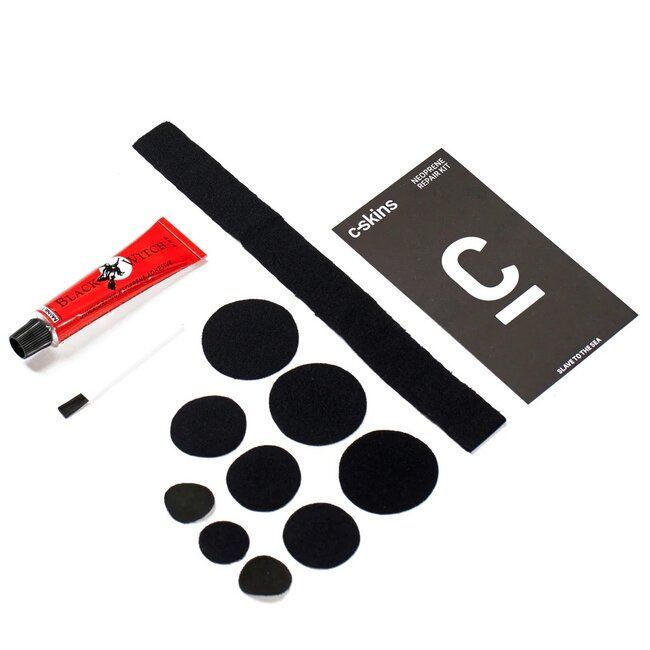 Neoprene Våtdrakt Repair Kit - Black Witch