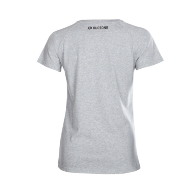 Duotone - Womens Logo Tee - Grey Melange