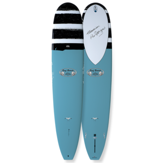 Donald Takayama In The Pink Longboard