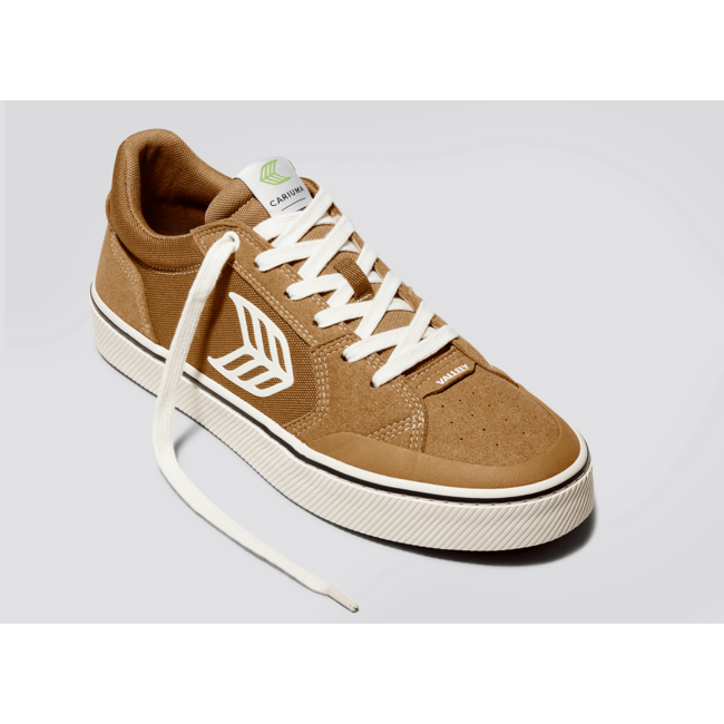 Vallely Pro - Camel/Ivory Logo