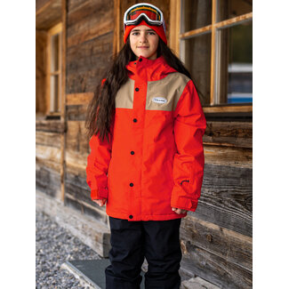Volcom Stone.91 Ins Jacket - Orange Shock