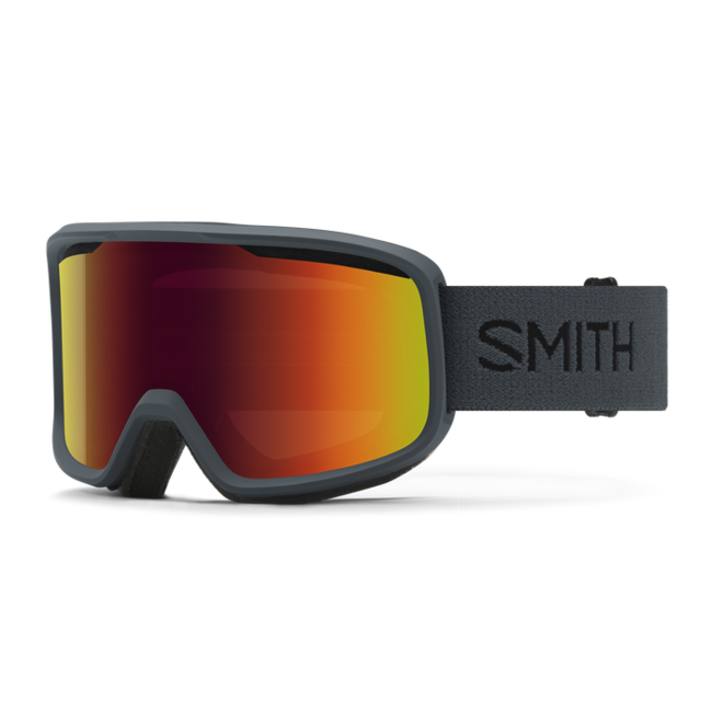 Smith - Frontier - Slate - Red SolX Mirror