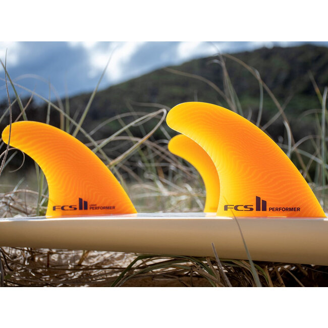 FCS II - Performer Eco Neo Glass Mango - Thruster