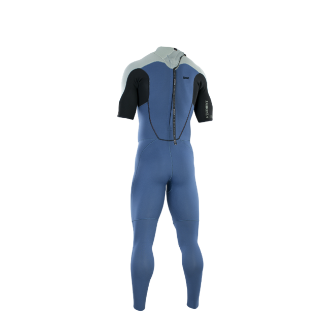 Element 2/2 Front Zip SS Herre Våtdrakt - Cascade Blue