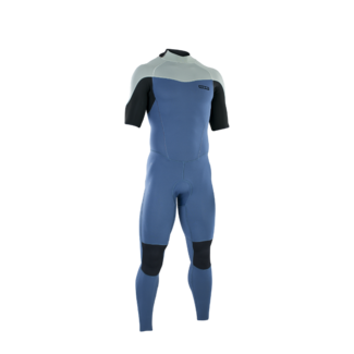 Ion Wetsuits Element Steamer SS FZ 2/2 - Cascade Blue