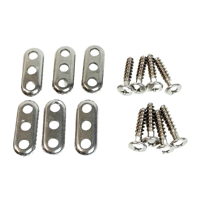 Duotone - Screw Set incl. Washer for Footstraps (8pcs) M6 30mm