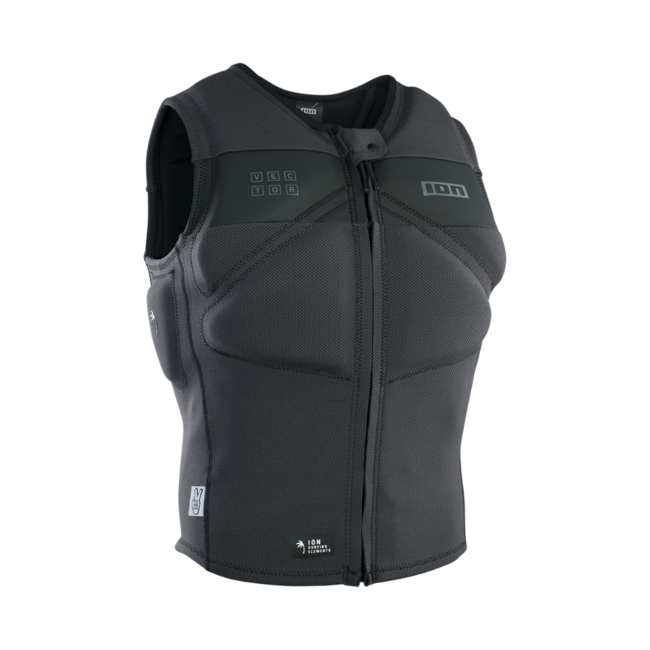 Vector Select Front Zip Vest - Graphite Grey