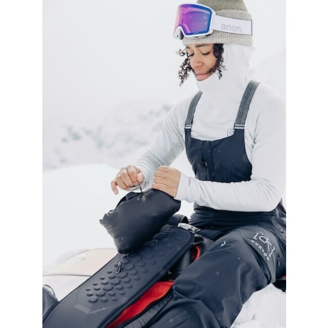 Womens [ak] Baker Hooded Down Jacket - True Black