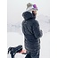 Womens [ak] Baker Hooded Down Jacket - True Black