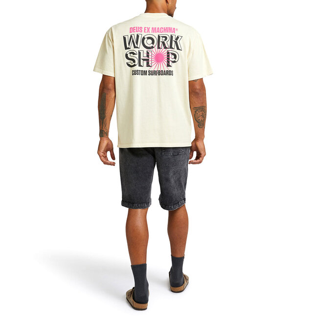 Surf Shop Tee - Dirty White