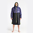 Robie - Dry-Series - Recycled Long Sleeve Changing Robe - Black/Shade Lime