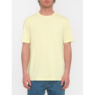 Volcom Stone Blanks Tee - Aura Yellow