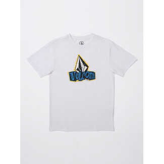 Volcom Sticker Stamp SS Tee - White