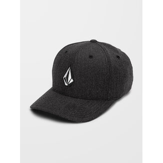 Volcom Full Stone Heather Flexfit Hat - Charcoal Heather