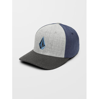 Volcom Full Stone Heather Flexfit Hat - Smokey Blue