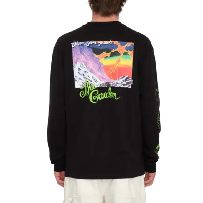 Volcom Entertainment The Garden LS Tee - Black