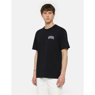 Dickies Aitkin Chest Tee - Black/Coronet Blue