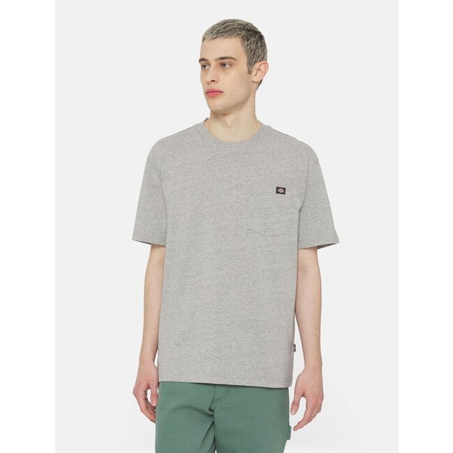 Luray Pocket Tee - Grey Melange