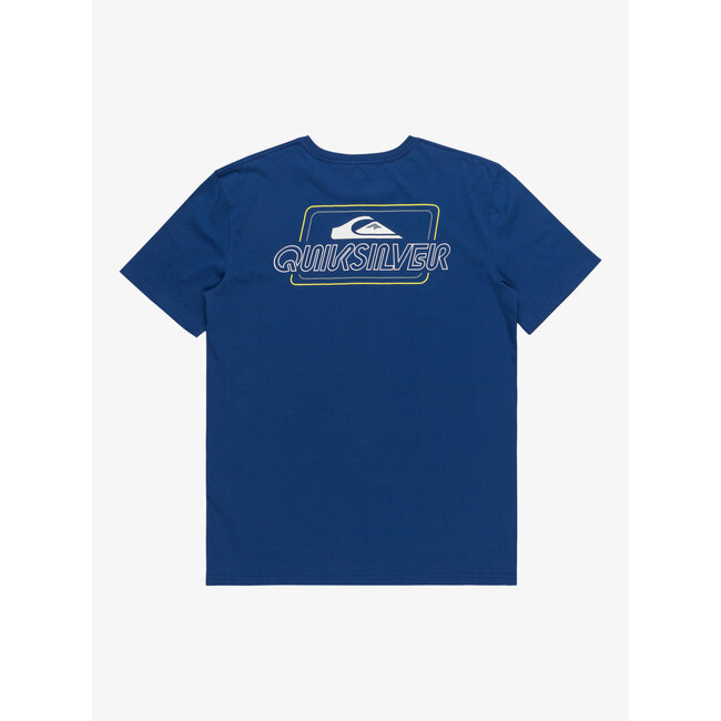 Line By Line - T-Shirt - Monaco Blue