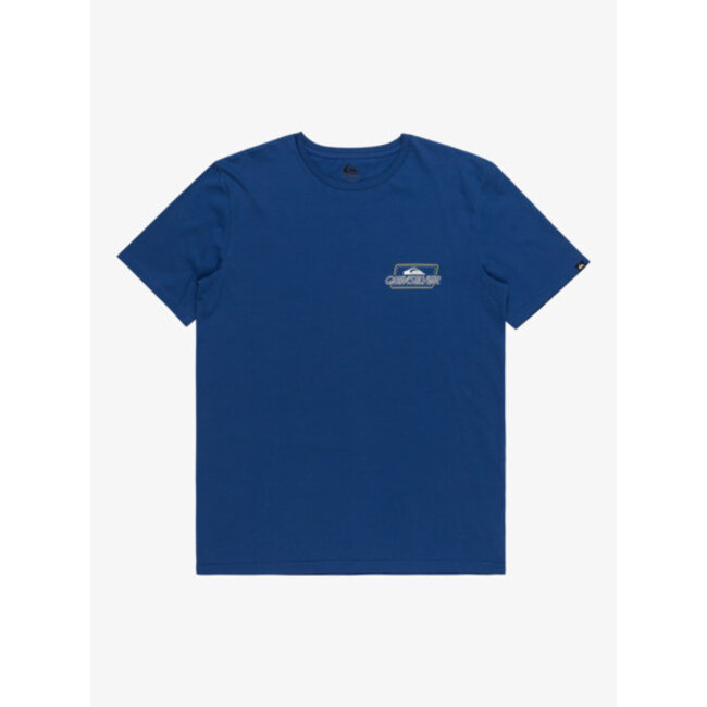 Line By Line - T-Shirt - Monaco Blue