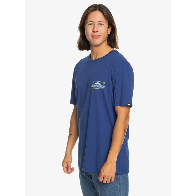 Line By Line - T-Shirt - Monaco Blue