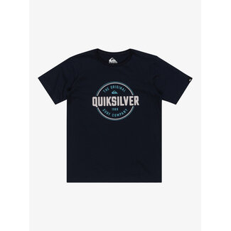 Quiksilver Circle Up - T-Shirt Boys - Navy Blazer