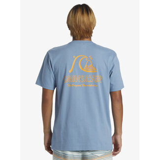 Quiksilver The Original T-Shirt - Blue Shadow