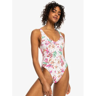 Roxy One-Piece Swimsuit - White