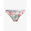 Printed Beach Classics - Low Waist Bikini Bottoms - White