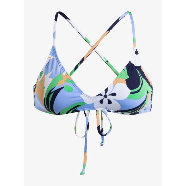 Printed Beach Classics - Bra Bikini Top - Vintage Indigo