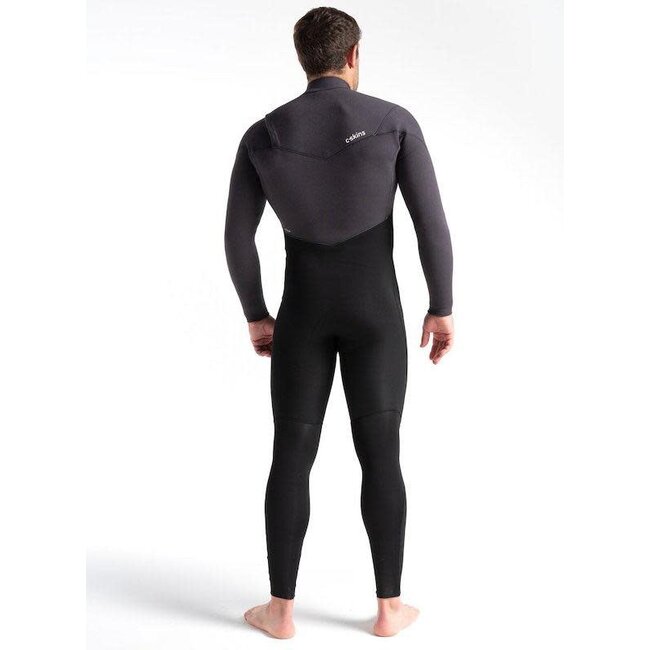 ReWired 4/3 Chest Zip Våtdrakt – Black / Charcoal