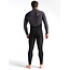 ReWired 4/3 Chest Zip Våtdrakt – Black / Charcoal