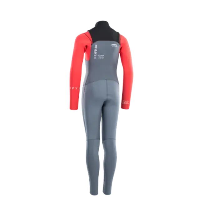 Capture Front Zip 4/3 - Steel Blue/Red/Black