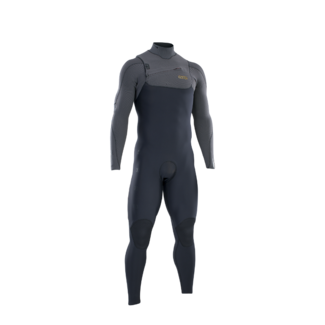 Ion Wetsuits Amp 3/2 Front Zip Herre Våtdrakt - Black