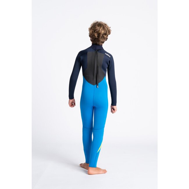 Legend 4/3 Junior BZ Steamer - Slate/Coral/Ocean Blue