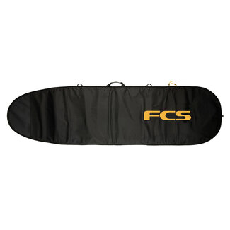 FCS Classic Fun Board - Black/Mango