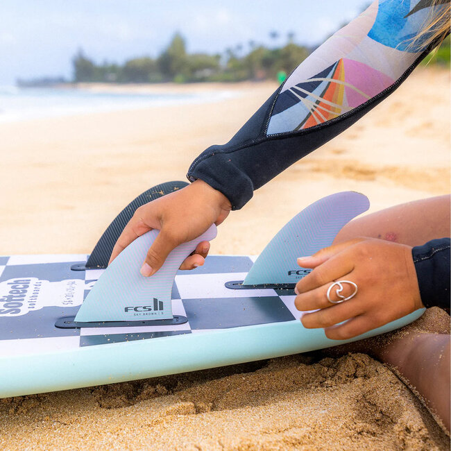 Sky Brown PC - Seafoam/Lavender - Thruster