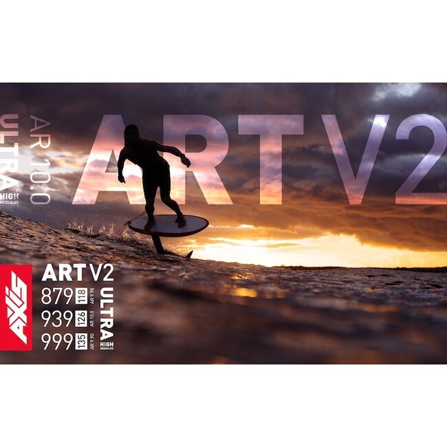 ART V2 Ultra High Modulus Carbon Front Wing – High Aspect Allround Foil