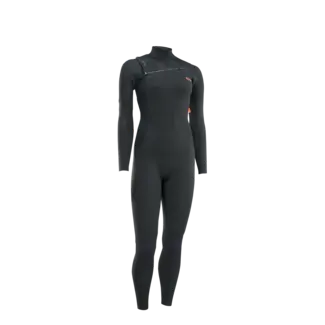 Ion Wetsuits Core 3/2 Front Zip Dame Våtdrakt - Black