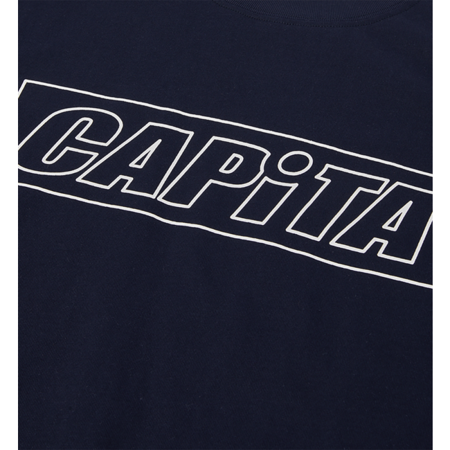 Outline Tee - Navy