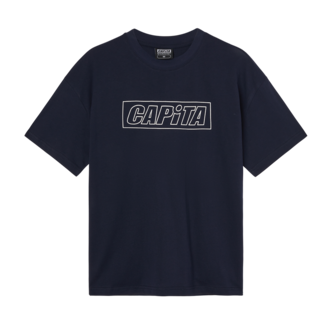 Capita Outline Tee - Navy