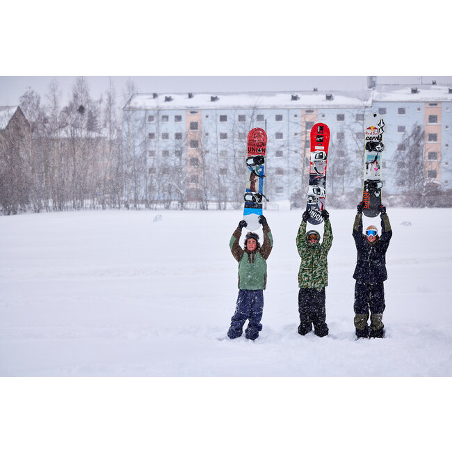 Wheeled Board Bag - Orange