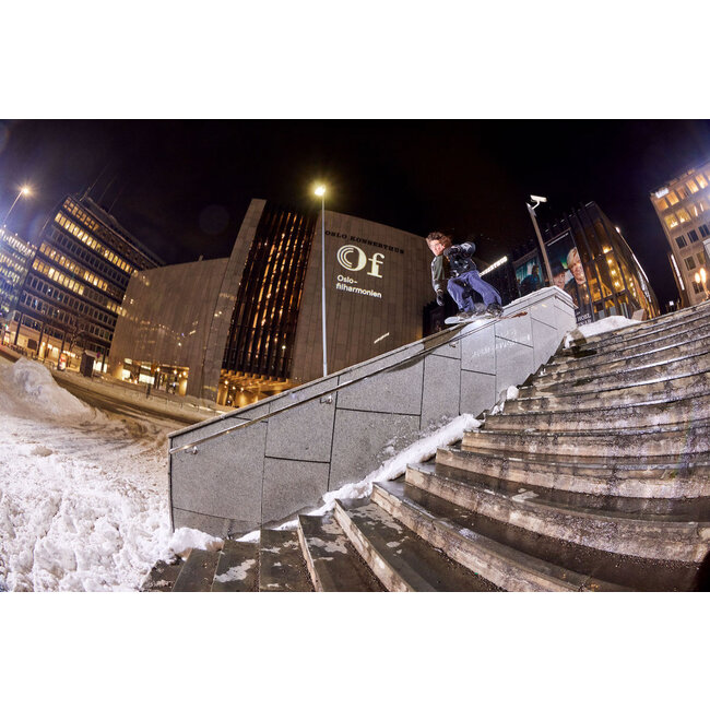 Wheeled Board Bag - Orange