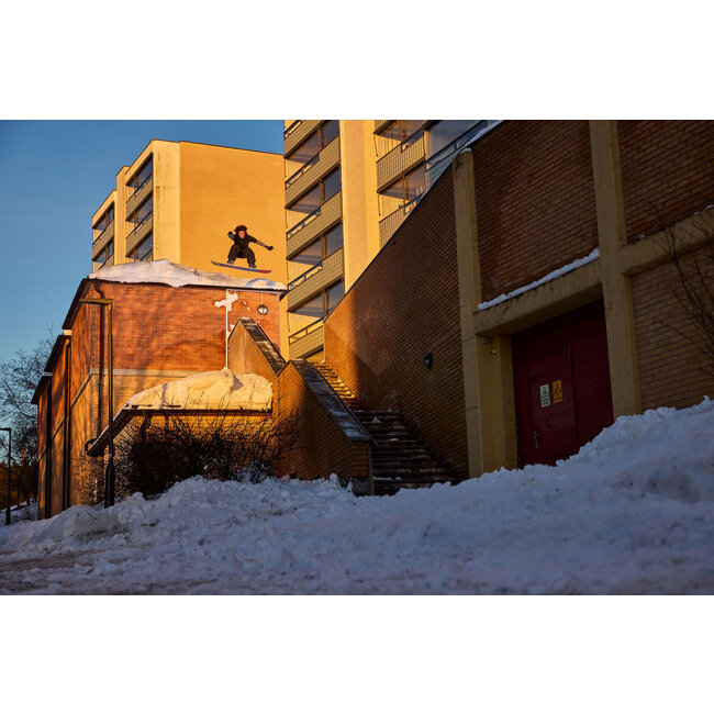 Wheeled Board Bag - Orange
